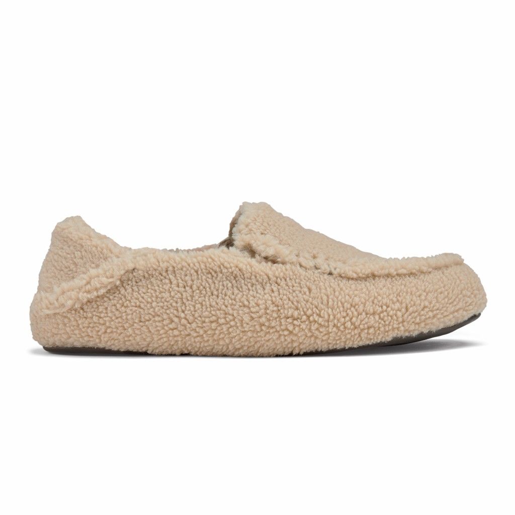 Zapatos Olukai Nohea Heu Slipper - Pantuflas Mujer Beige 20163-284